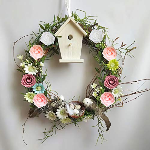 AmyHomie Artificial Flower Shades of Rose 25pcs Real Looking Fake Roses w/Stem for DIY Wedding Bouquets Centerpieces Arrangements Party Baby Shower Valentines Day Christmas Tree Decorations - color: Shades of Rose