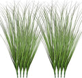 FOIMAS 12pcs Artificial Grass Plants,19.68" Faux Shrubs Wheat Grass Greenery Stems Fake Plants for Indoor Outdoor Home Decoration - size: 19.68