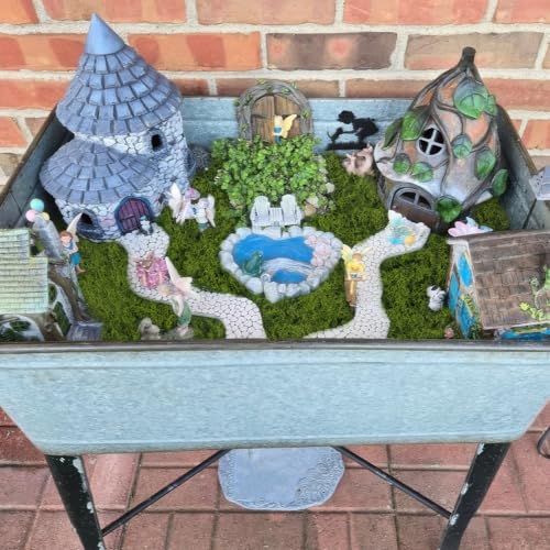 ACRYCS Fake Moss Rug Dark Green 12" x 79" Faux Moss for Table Runner Decorating Artificial Grass for Indoor Plants Wall Crafts DIY Table Centerpieces Fairy Woodland Garden Floral Wedding 30x200cm - size: Dark Green-12" x 79"/30x200 cm