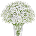 DomeStar Babys Breath Artificial Flowers - 11PCS 21" Real Touch Fake Gypsophila Bouquet for Wedding Centerpieces, Home Table Decor, DIY Floral Arrangement