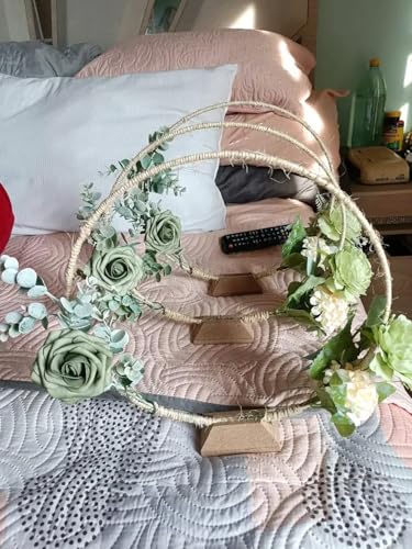 Artificial Flowers 50PCS Real Looking Elf Green Roses Fake Roses with Stem for DIY Wedding Bouquets Centerpieces Party Baby Shower Home Decorations - color: Elf Green, size: 3"/50pcs