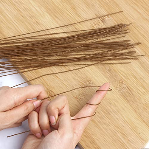 Decora 20 Gauge Brown Floral Wire 16 inch,50/Package - color: AD054S5P50F