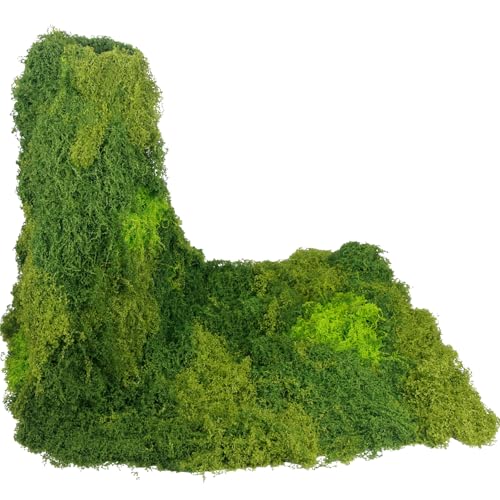 FAICOIA Artificial Moss Mat for Decorating Mossy Table Runner Blanket Fake Moss Rug for Plants Indoor 16" x 79" Green Faux Grass Mat for Planters Crafts DIY Centerpieces Fairy Garden Wedding 40x200cm - color: Green, 16 x 79 Inch/40x200cm