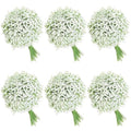 120 Pcs Babys Breath Artificial Flowers, White Babys Breath Flowers Artificial Bulk Real Touch Flowers for Wedding Party Home Garden Decoration