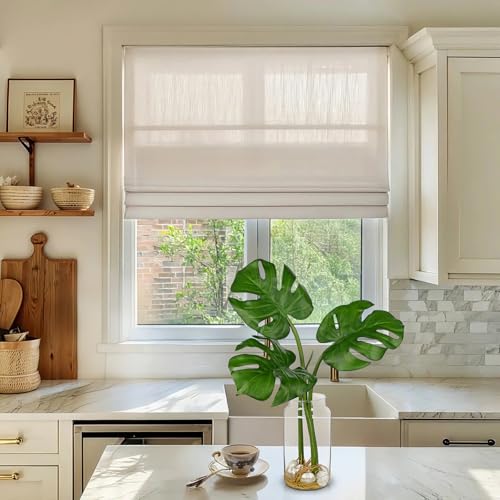 Oairse Artificial Monstera Leaves Plant in Glass Vase with Faux Water & Pebble - 16.5" Fake Tropical Plants Turtle-Back Plant Leaves Monstera Stem Greenery for Home Indoor Centerpiece Farmhouse Decor - color: Monstera