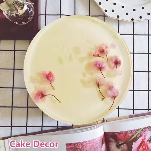 48 Pcs Mix Natural Dried Pressed Cherry Blossoms for Floral Cake Decorating, Cocktail Garnish, Resin Jewelry Making, DIY Art Crafts (Pink Sakura) - color: Pink Sakura