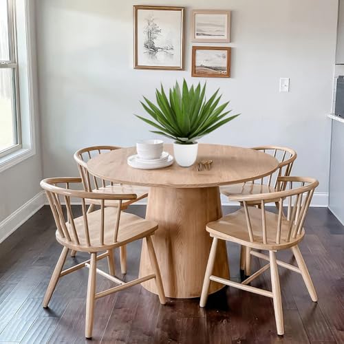 Fake Agave Plants 16 inch Tall Artificial Yucca Plants in White Pot Faux Agave Plant Realistic Fake Plant for Home Decor Office Table Living Room Desk Bathroom Dining Centerpieces Balcony Decor - color: Agave Sisalana
