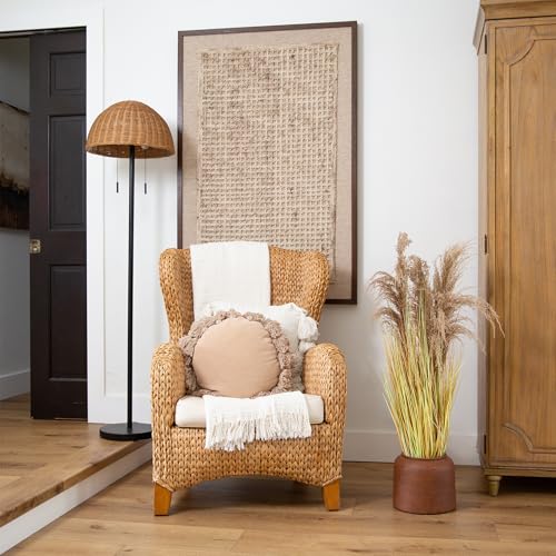 Nearly Natural 4ft Artificial Pampas Grass – Lifelike Indoor Faux Plant for Home Décor