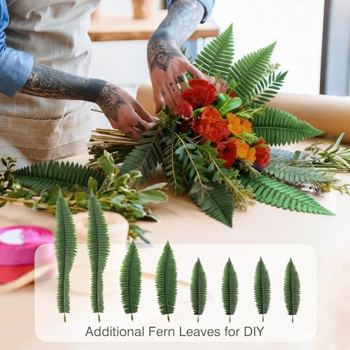 Artificial Boston Fern Bush -
