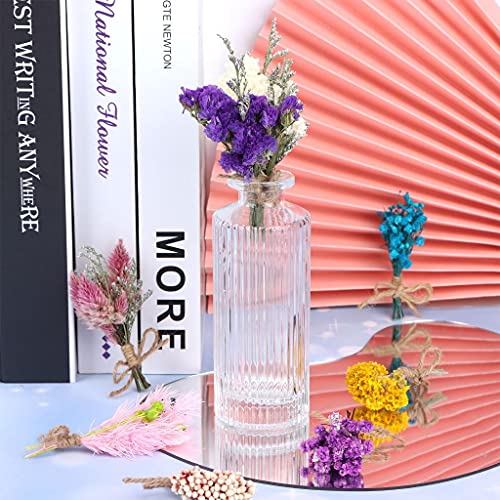 WWahuayuan 8 Pcs Mini Gypsophila Daisy Dried Flowers Bouquets for DIY Craft, Home, Wedding Decor - color: Type1