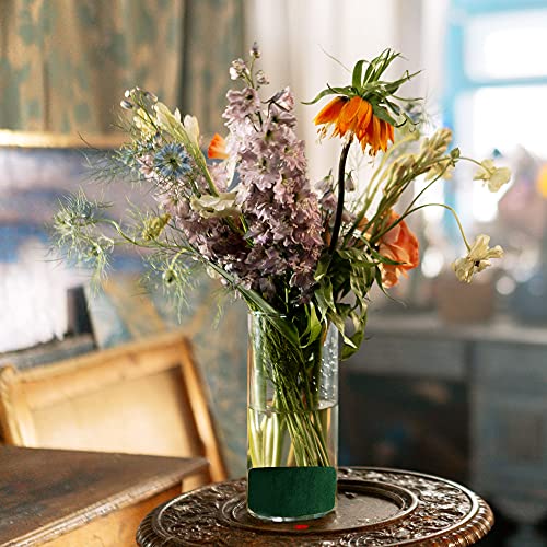 Max Shape 6 Packs Round Floral Foam Blocks，6.5'' Large Dry Floral Foam for Artificial Flowers,Flower Foam Blocks for Wedding Aisle Flowers Party Decoration - size: 6.5''