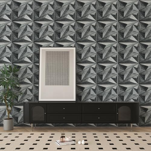 Art3dwallpanels 33 Pack 3D Wall Panel Diamond for Interior Wall Décor, PVC Textured Wall Panels, 12''x12'' Cover 32.Sq.Ft. Patina Bronze - color: Patina Bronze, size: 33 Pack