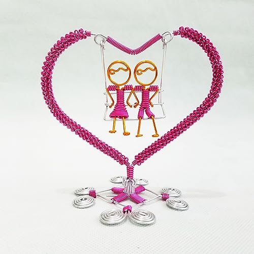 11 Yard Aluminum Wire Bendable Metal Wire Jewelry Craft Wire Beading Floral Making Jewelry Making Doll Making (9 Gauge, Deep Fuchsia) - color: Deep Fuchsia, size: 9 Gauge