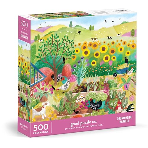 Galison Good Puzzle Co. Countryside Harvest - color: Countryside Harvest