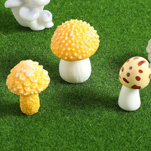 8Pcs Artificial Grass 6x6 Inches Fake Grass Decor for Crafts Mini Artificial Green Turf Mat Outdoor for DIY Miniature Garden