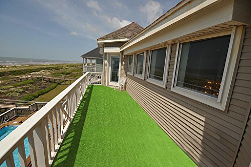 Petgrow Realistic Artificial Grass Rug - Indoor Outdoor Garden Lawn Landscape Synthetic Turf Mat - Thick Fake Grass Rug -13FT X 40FT(520 Square FT) - size: 13 ft x 40 ft (520 square ft)
