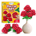 Skillmatics Poke-in Art - Rose Bouquet, Mess-Free Fun for Kids, DIY Wood Craft Kits, Creative Activity, Gifts for Girls & Boys Ages 4, 5, 6, 7, 8, 9, 10, 11, 12 - style: 8. Rose Bouquet