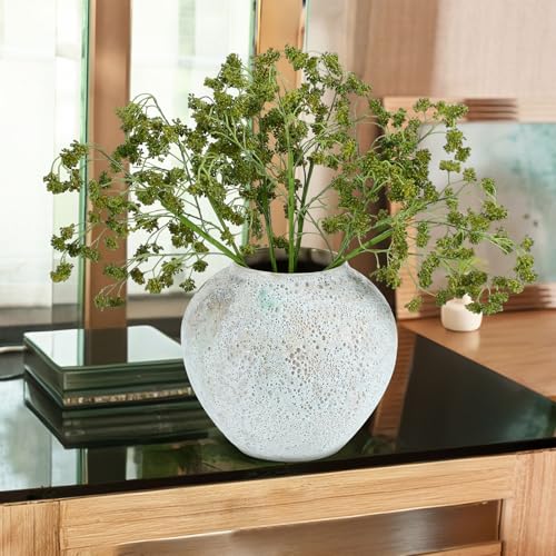 Thiccywoov 3 Pcs Green Faux Berry Stems for Vase, 16 Inch Artificial Greenery Stems Branches for Home Decor, Farmhouse Table Centerpiece Mantel Kitchen Decoration - color: Green, size: 16 Inch