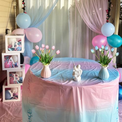 10 Pcs Fake Tulips Tulips Artificial Flowers Real Touch Fake Flowers Artificial Flower Bouquet for Home Table Party Wedding Decoration (Blue) - color: Blue