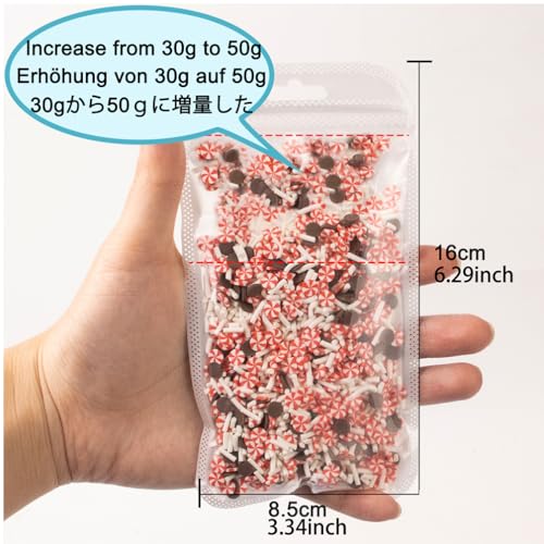 Fake Sprinkles Polymer Clay Chocolate Candy Pack of 30g - color: Chocolate Candy 30g