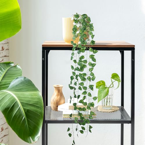 36 Pack Artificial Ivy Garland, 252 Ft Fake Vines Hanging Plants for Room Decor, 72 Leaves Aesthetic Faux Greenery Garland Vines with Strengthened Joint Prevent Leaves Falling Off for Wall Decor - color: 252ft-36pack-vines