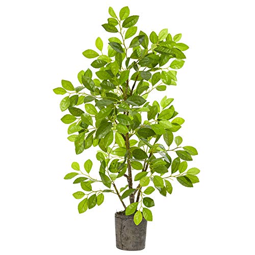 Nearly Natural 3ft. Ficus Artificial Tree in Planter
