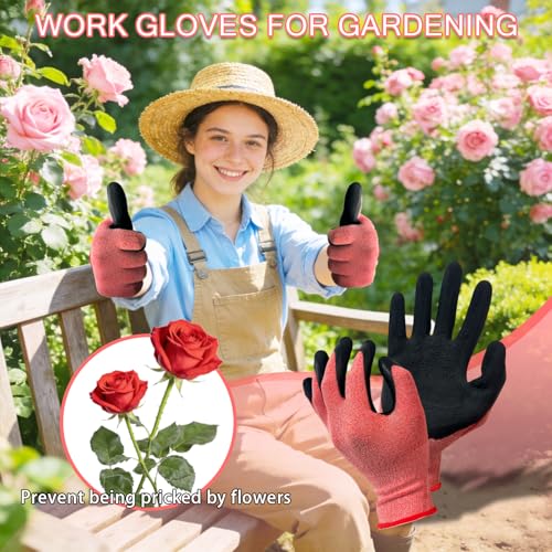 Rose Thorn Stripper Tool Set, Flower Thorn Remover, Rose dethorner Tool, for Home Wedding Florist（Pink 10 Pcs）