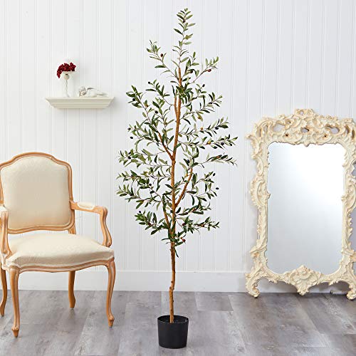 Nearly Natural 5.5ft. Olive Artificial Tree - size: 5ft 6in