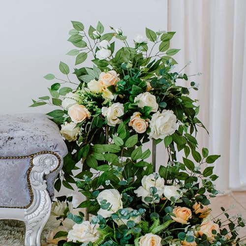 Max Shape 6Pcs Floral Foam Round Blocks, Large Wet and Dry Green Foam for Artificial and Fresh Flower Arrangement,Flower Foam Blocks for Wedding Party Decorations (4.7 Inch) - size: 4.7 Inch