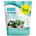Back to the Roots 100% Organic Indoor Potting Mix (6 Quart), Promotes Healthy Houseplant Growth, Made in The USA - size: 6 Quart, style: Indoor Soil
