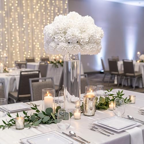 Larksilk 1000 Pack Cream Carnations Artificial Flowers, Silk for Weddings | Bulk 1000 cream silk carnation heads on 5in wired stems for wedding centerpieces, bouquets, arches & DIY crafts - color: Cream White, size: 1000