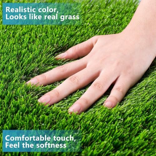 Artificial Grass, Professional Dog Grass Mat, Potty Training Rug and Replacement Turf Outdoor Rug Patio Lawn Decoration, Easy to Clean with Drainage (26x30 inch) - size: 26x30 inch
