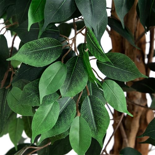 Nearly Natural 10ft. Artificial Ficus Tree - size: 10ft, style: Tree in Pot