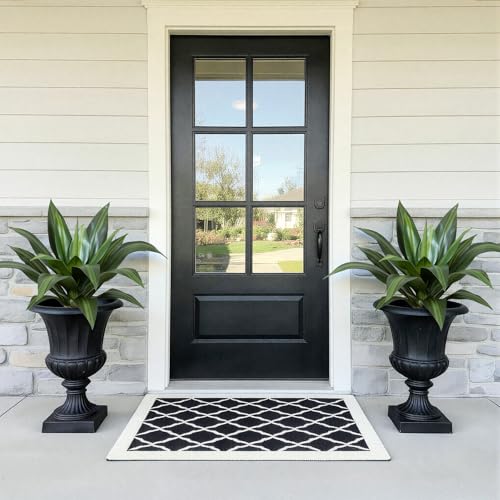 Artificial Agave Plant 20Inch Artificial Agave Plants Outdoor Set, Large Fake Plants Indoor for Home Decor, Realistic UV Resistant Faux Succulents Plants Without Pot, Set of 2 - color: Agave, size: 22in