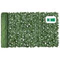 KASZOO Artificial Ivy Privacy Fence Screen, 100x40 in, 10 Pack, Green, Plastic & Polypropylene, Garden Style - size: 100 in x 40 in - Maple Leaf