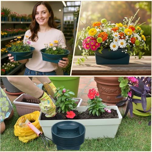 24-Pack Green 6.3 Inch Round Floral Foam Bowls, Floral Arrangement Containers for Centerpieces, DIY Wedding, Party, Home Decor Supplies