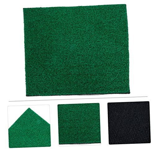 Fish Tank Simulation Turf Mat 9.84X7.87 Inch Artificial Turf for Turtle Basking Platform Reptile Habitat Home Landscaping and Flowerpot Decoration - size: 8" x 10" (Runner)