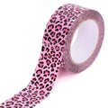 Whaline 109 Yard Leopard Print Packing Tape Pink Waterproof Shipping Tape Pink Safari Jungle Leopard Gift Wrapping Tapes for Small Business DIY Crafts Box Carton Decor - style: Pink Leopard