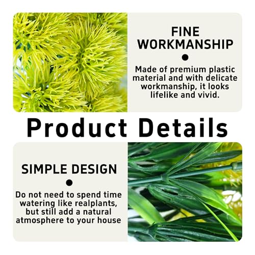 pson 10Pcs 11 Inch Artificial Dandelion Flowers, Faux Plastic Bouquets Shrubs for Home, Wedding, Garden, Party, Indoor/Outdoor Decoration(Yellow) - color: Yellow