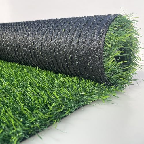 Artificial Grass Table Runner Rug 1 ft x 4 ft, Synthetic Fake Grass Turf Mat for Party Wedding Garden Home Decor, 0.8" Pile Height - size: 1 ft x 4 ft