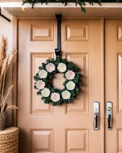 50pcs Artificial Flower，Real Touch Foam Roses w/Stem DIY for Wedding Bouquet Centerpieces Party Shower Home Decor-Ivory Cream - color: Ivory Cream