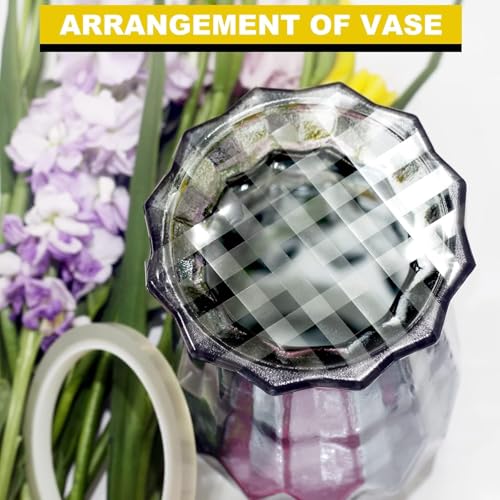 4Packs Clear Floral Tape - 1/2" Wide Floral Vase Tape, Clear Waterproof Floral Tape for Fresh Flower Bouquets and Flower Arrangements Crafts (0.5inch*4Packs) - size: 1/2 inch