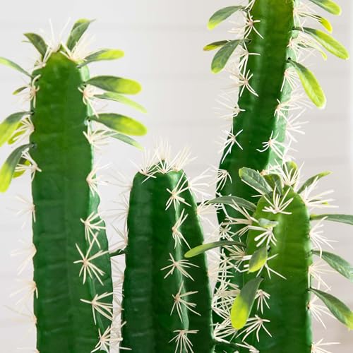 Nearly Natural 28in. Artificial Cactus in Terracotta Planter