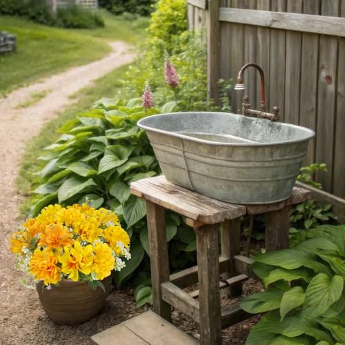 3 Pcs Silk Cemetery Flowers Artificial Geraniums for Outdoors UV Resistant Yellow Artificial Topiary Potted Faux Flowers for Planters Outdoor Hanging Front Porch Garden Patio Grave Decor - color: Yellow