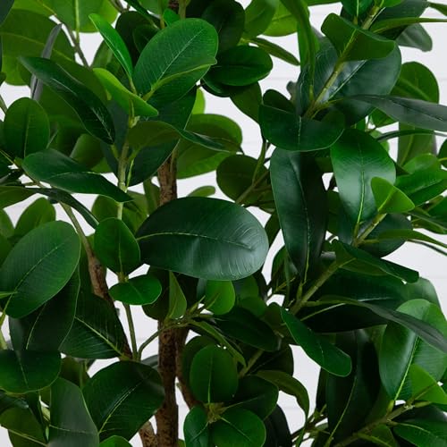 Nearly Natural 7ft. Artificial Audrey Ficus Tree - size: 7ft