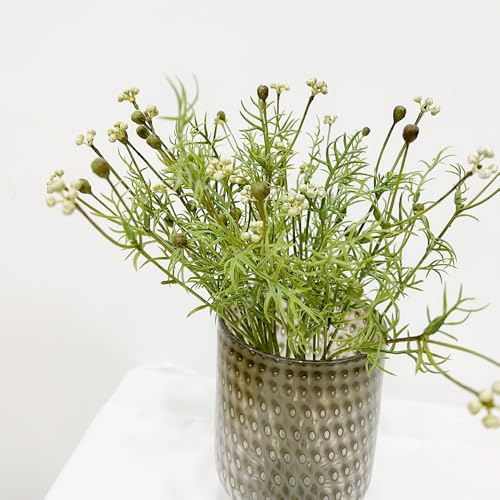 10Pcs Artificial Cornflower Stems Fake Chrysanthemum Centaurea Cyanus Wildflowers Greenery Branch for Wedding Home Party Decor
