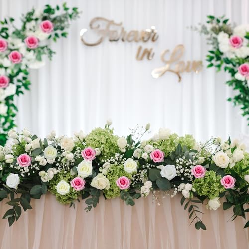 10 Pcs Dark Pink Rose Artificial Flower, Faux Silk Flowers With Long Stems, Fake Roses Bulk Bouquet for Decoration Valentine's Day Centerpieces Proposal Bridal Bouquets Shower Party Home Floral Decor - color: Dark Pink