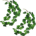 FiveSeasonStuff Monstera Plant Garlands, Artificial Leaf Bendable Vines (2 pcs, 5.2 feet) - color: Monstera Leaf Garlands