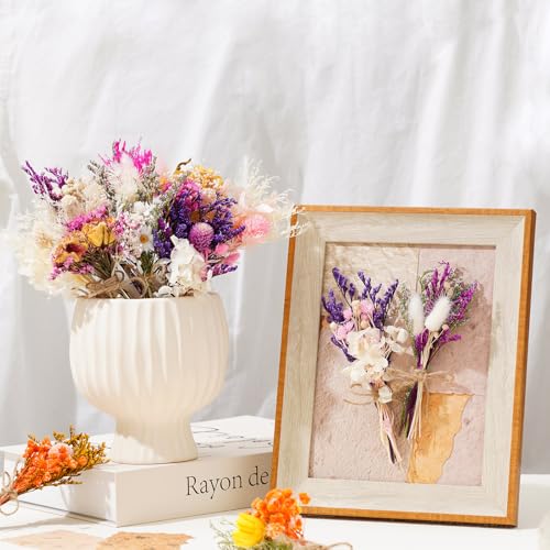 10/12/24 Pack Dried Flowers for Vase Various Mini Bouquet Dried Small Wildflowers Natural Real Flowers Bulk for Crafts DIY Wedding Decor (12, Flowers Blooming1) - size: Flowers Blooming1