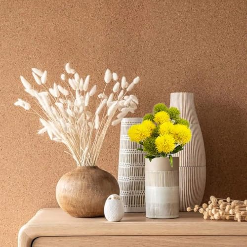 Uieke 36 Pcs Dandelion Artificial Flowers Yellow Flowers Fake Plants Flower Bouquet Plastic Flowers for Home DIY Decoration Wedding Decor - color: Yellow, size: 36PCS